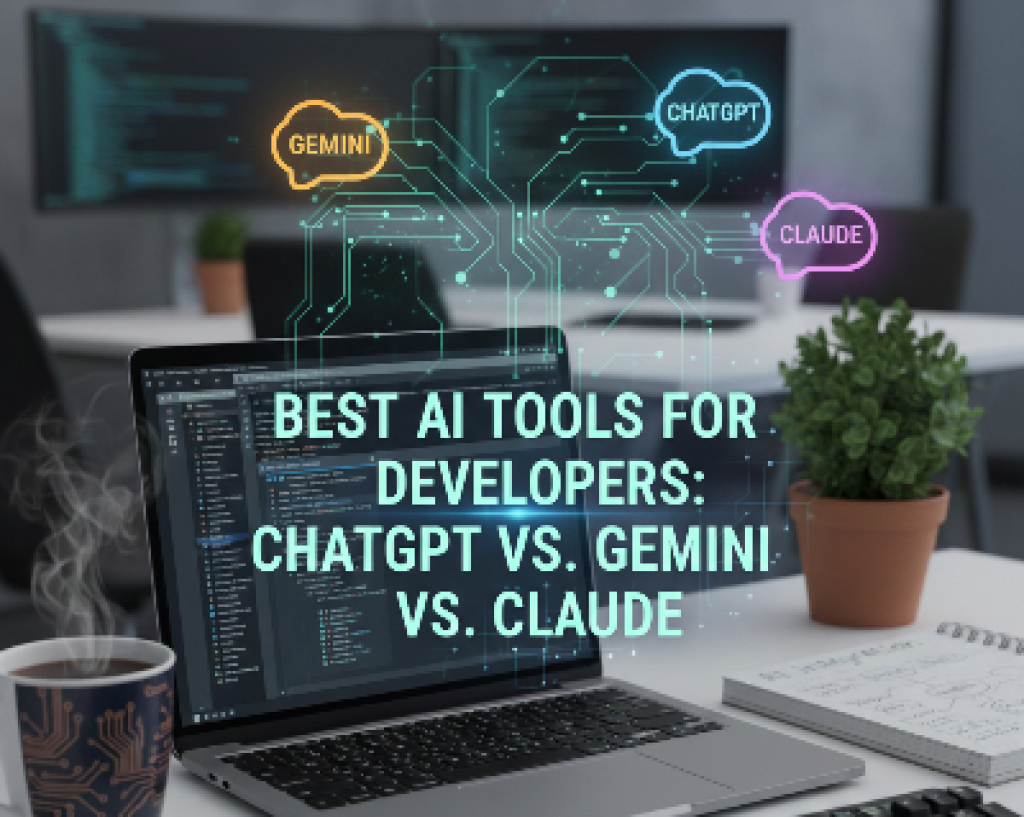Best AI Tools for Developers: ChatGPT vs. Gemini vs. Claude