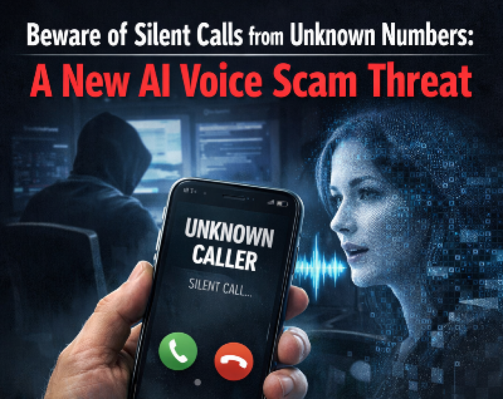 Beware of Silent Calls from Unknown Numbers: A New AI Voice Scam Threat