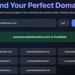 Real-Time Domain Availability Checker in PHP (AJAX + WHOIS + DNS)