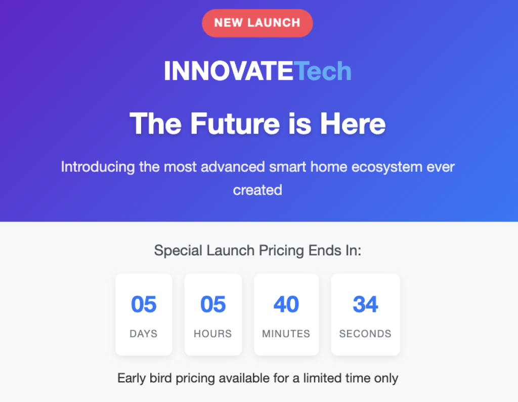 Product Launch Email HTML Template – Clean, Modern & Ready to Use