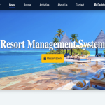 Resort Management System in PHP | Source Code & Live Demo