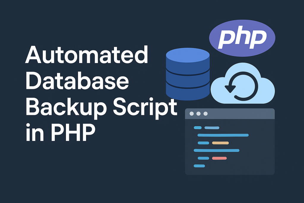 Automated Database Backup Script in PHP