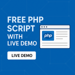Free PHP Script with Live Demo