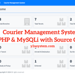 Courier Management System in PHP & MySQLi with Free Source Code