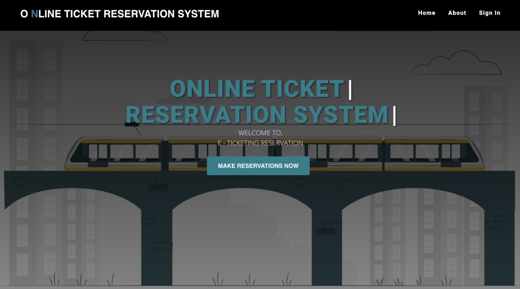 DEMO - Online Ticket Reservation System in PHP with Source Code