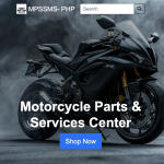 Motorcycle Services Management using PHP & MYSQL with Source Code