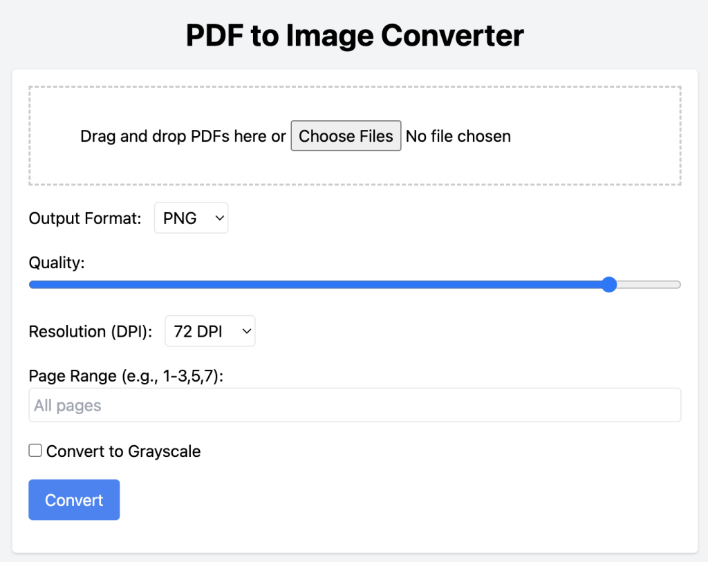 How to Build a PDF to Image Converter with JavaScript